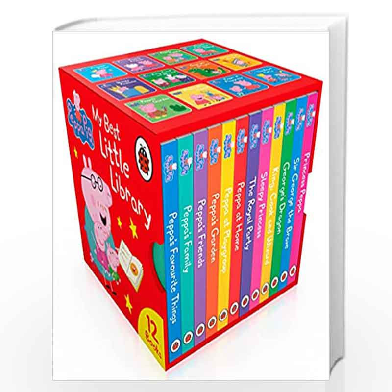 Peppa Pig - My Best Little Library (12 Board Books Set) by Peppa Pig Book-9780241519578