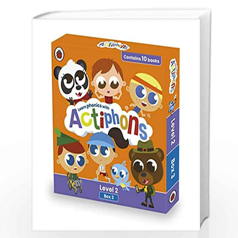 Actiphons Level 2 Box 3: Books 19-28: Learn phonics and get active with Actiphons! by LADYBIRD Book-9780241488720