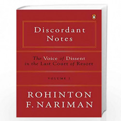 Discordant Notes, Volume 2: The Voice of Dissent in the Last Court of Last Resort by Rohinton Fali riman Book-9780670094400