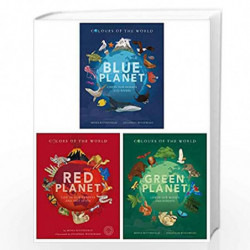 Colours of the World Slipcase : Blue Planet, Red Planet, Green Planet by Butterfield  Moira