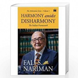 Harmony amidst Disharmony: The Indian Framework (The Arbitration Series  Volume 1) by Fali S. riman Book-9789391067465