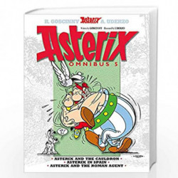Asterix: Asterix Omnibus 5: Asterix and The Cauldron, Asterix in Spain, Asterix and The Roman Agent by GOSCINNY Book-97814440049