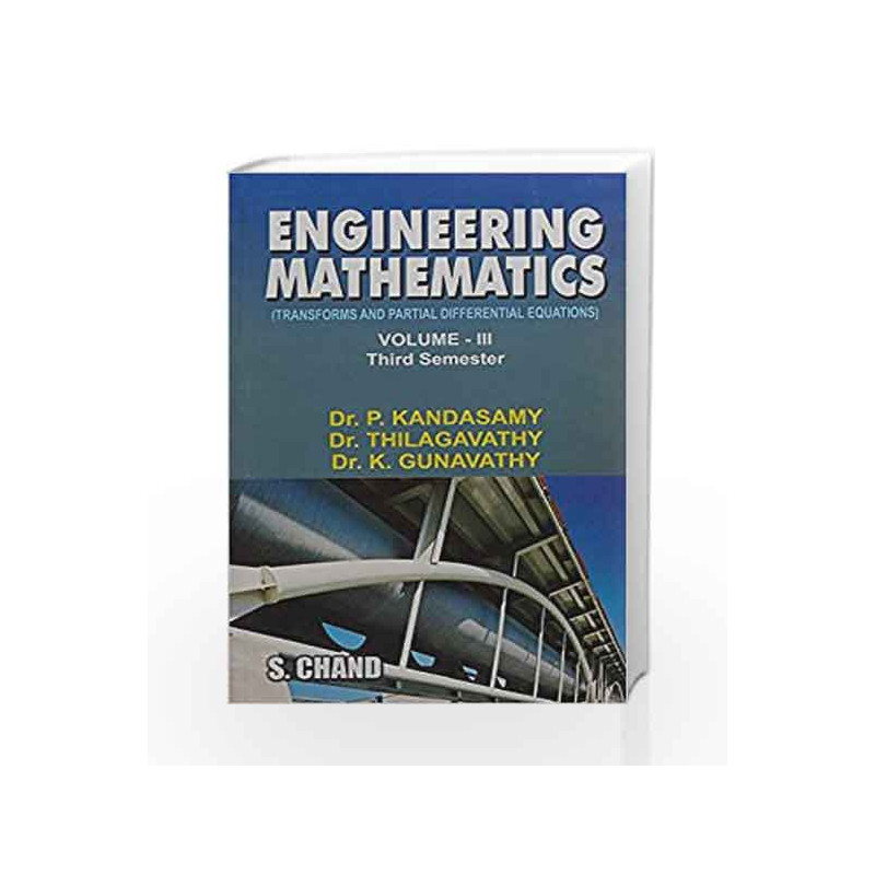 Engineering Mathematics - Vol. 3 (Tamil Nadu) by P. Kandasamy Book-8121911435
