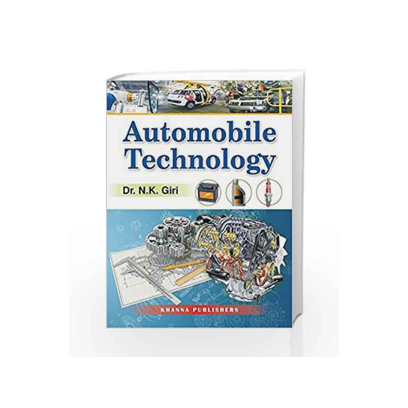 Automobile Technology by N K Giri Book-8174091785