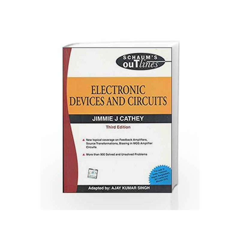 Electronic Devices and Circuits (SIE) by Jimmie Cathey Book-9780070260955