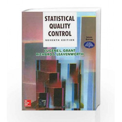 STATISTICAL QUALITY CONTROL by Eugene Grant Book-9780070435551