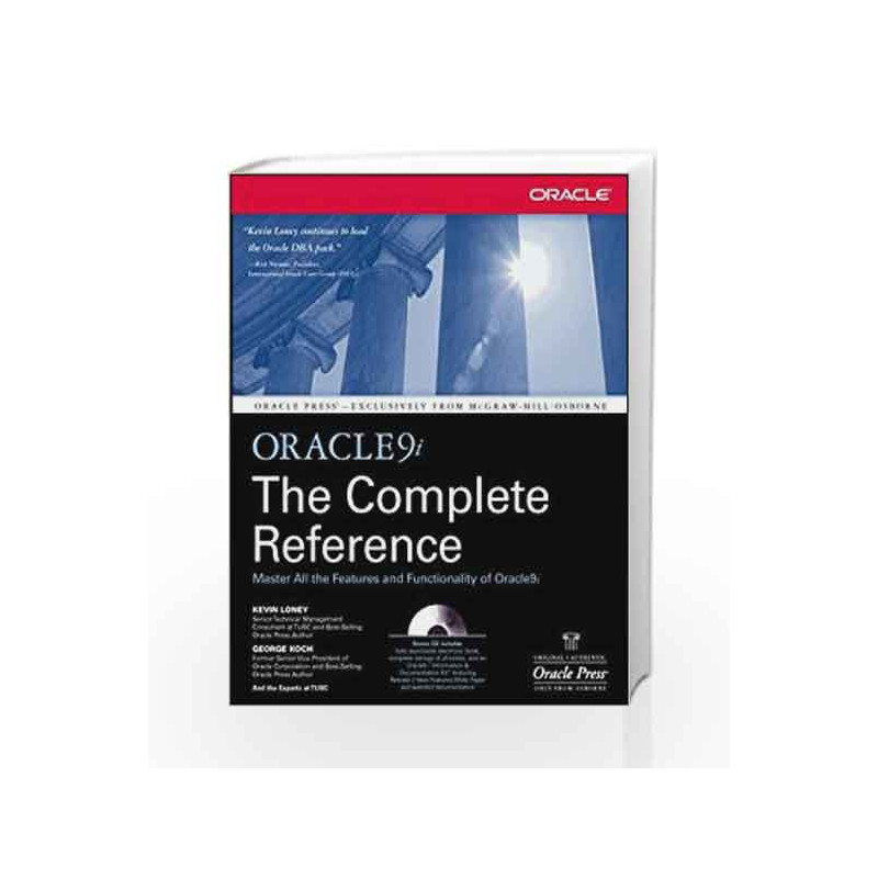 Oracle9i: The Complete Reference by PAUL R TIMM PH D Book-9780070499027