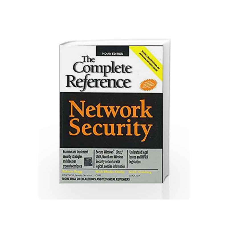 Network Security: The Complete Reference by MILLER Book-9780070586710