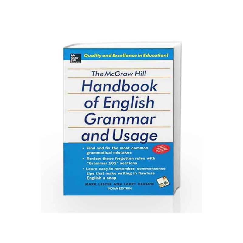 The McGraw-Hill Handbook of English Grammar and Usage by PATRICIA SPADARO Book-9780070601154