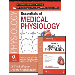 Essentials Of Medical Physiology + Review of Medical Physiology (9th edition) (Set of 2 Books): with Free Review of Medical Phys