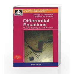 Differential Equations: Theory -  Technique and Practice by George Simmons Book-9780070616097
