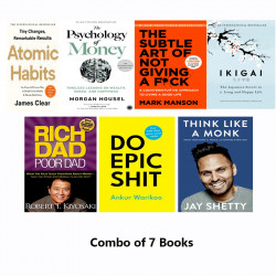Best Books To Read For Self Help (Books Combo of 7) Main Image