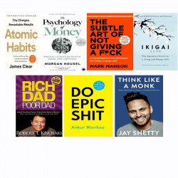 Best Books To Read For Self Help (Books Combo of 7)