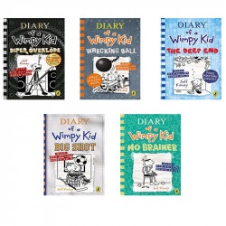 Diary of a Wimpy Kid books by jeff kinney
