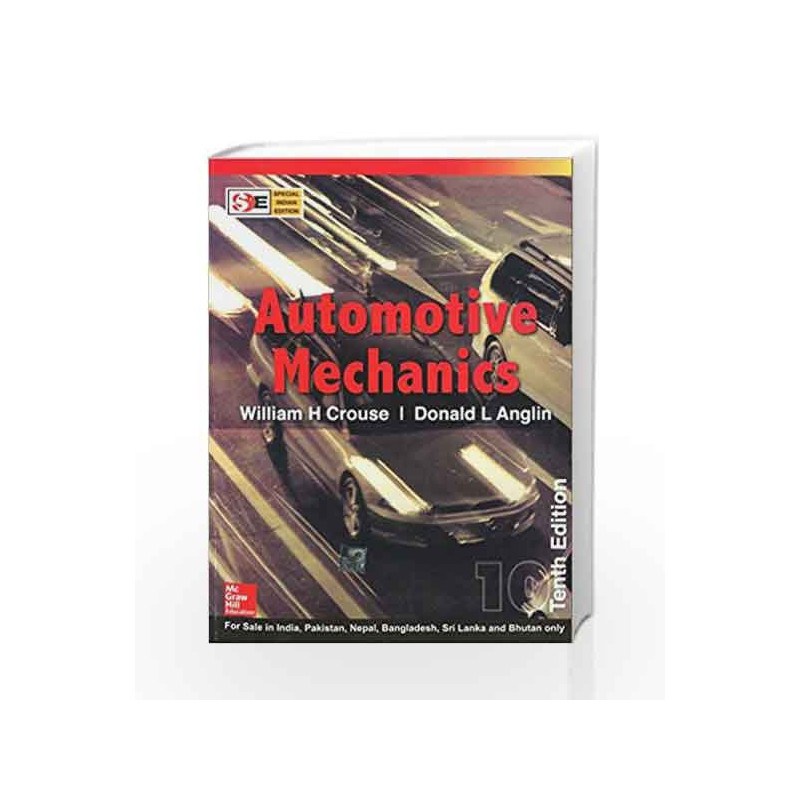 Automotive Mechanics - SIE by William Crouse Book-9780070634350