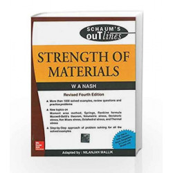 Strength of Materials (Schaum\'s Outline Series) by William Nash Book-9780070700338