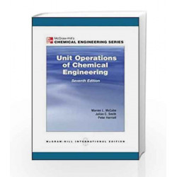 Unit Operations of Chemical Engineering (Int\'l Ed) by Warren Mccabe Book-9780071247108