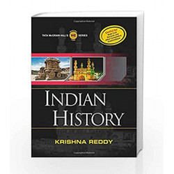 Indian History (Old Edition) by Krishna Reddy Book-9780071329231