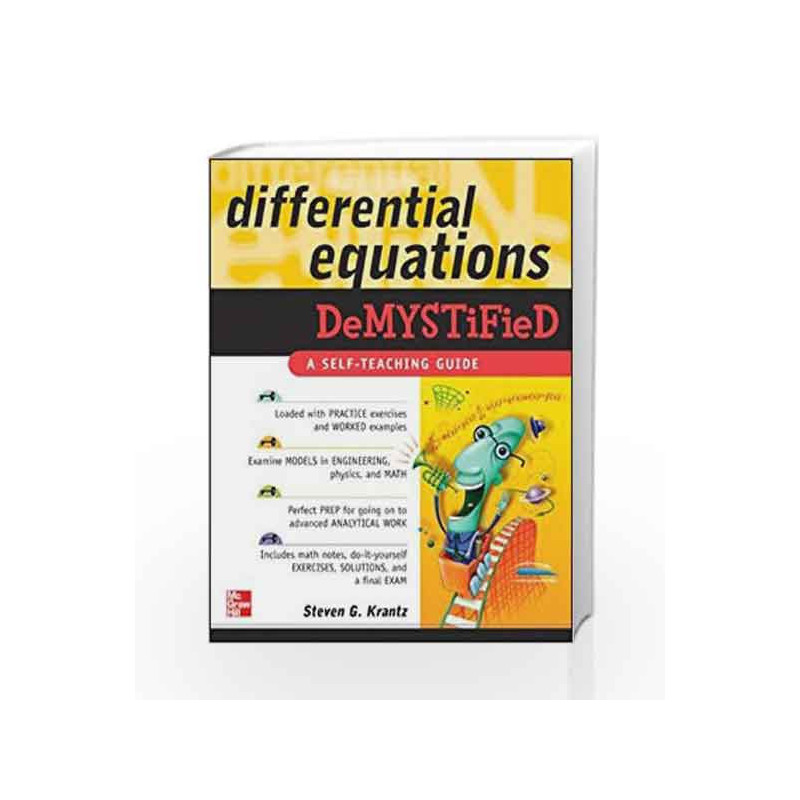 Differential Equations Demystified by N.A. Book-9780071440257
