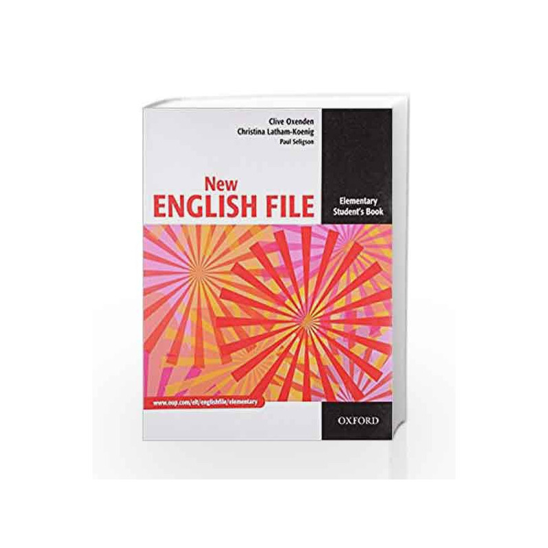 New English File: Elementary. Student\'s Booksix-Level General Eng.Course for Adults by TIMOSHENKO Book-9780194384254