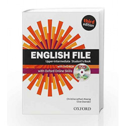 English File third edition: Upper-intermediate: Student\'s Book with iTutor and Online Skills by Oxenden Book-9780194558754