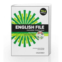 English File third edition: Intermediate: Student\'s Book with iTutor and Online Skills by Koenig Oxenden Book-9780194597166