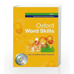 Oxford Word Skills Basic (Book & CD Rom) by Redman Gairns Book-9780194620031