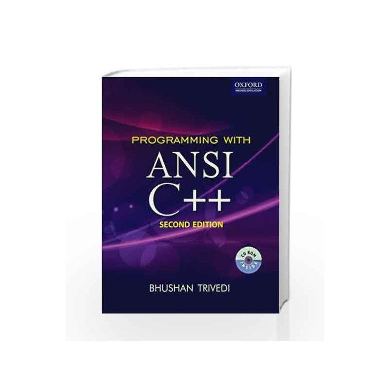 Programming with ANSI C++ (with CD) (Oxford Higher Education) by HOROWITZ Book-9780198083962