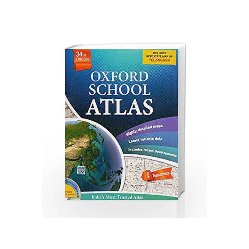 Oxford School Atlas by OUP Book-9780198098508