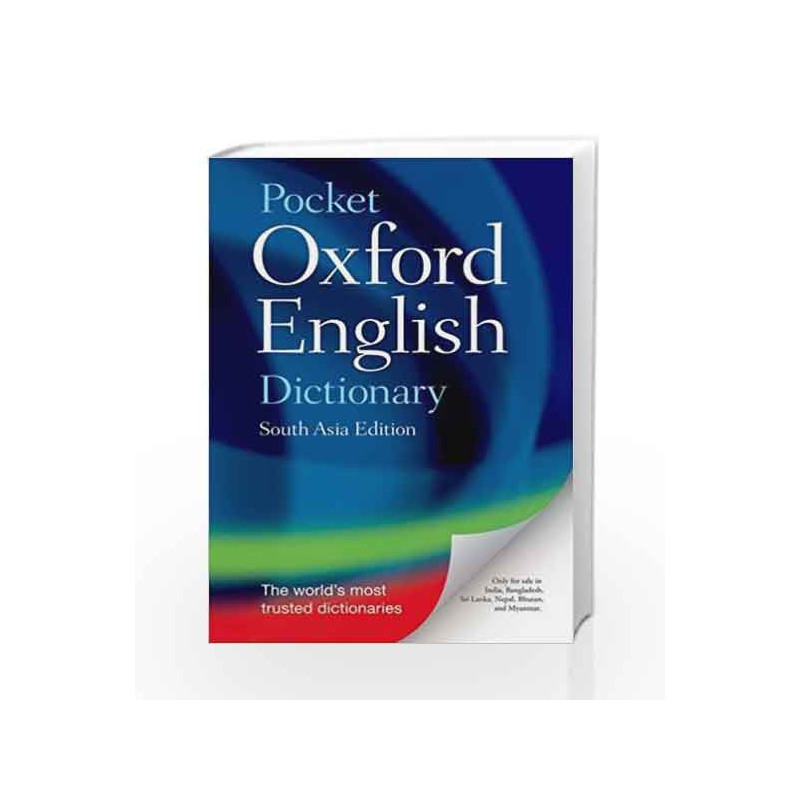 Pocket Oxford English Dictionary by G.K. Book-9780198700982