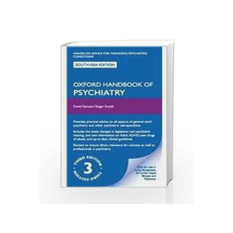 Oxford Handbook Of Psychiatry by Roger Smyth Book-9780198729891