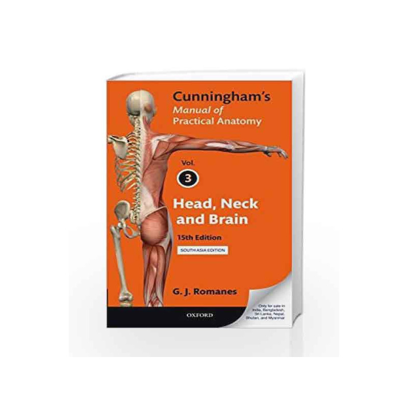 Cunningham\'s Manual of Practical Anatomy - Vol. 3 by G. J. Romanes Book-9780199229086