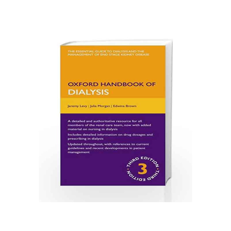 Oxford Handbook of Dialysis (Oxford Medical Handbooks) by G.K Book-9780199235285