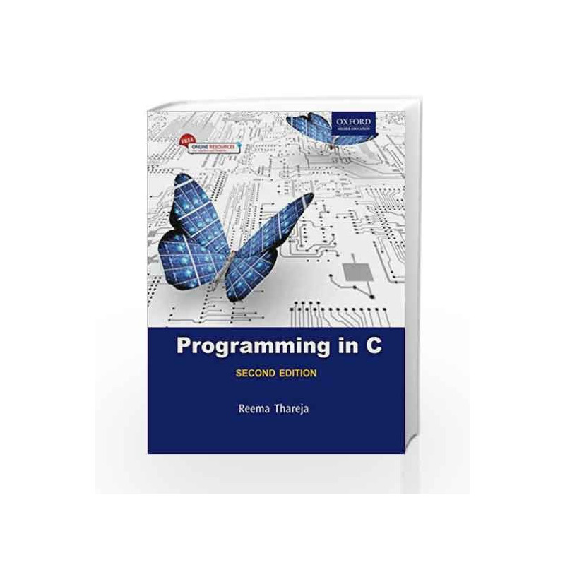 Programming in C by Reema Thareja Book-9780199456147