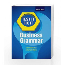 Test it Fix it Business Grammar by VED PRAKASH Book-9780199457199
