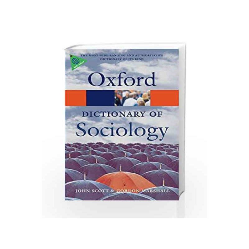 A Dictionary of Sociology (Oxford Paperback Reference) by GK Book-9780199533008