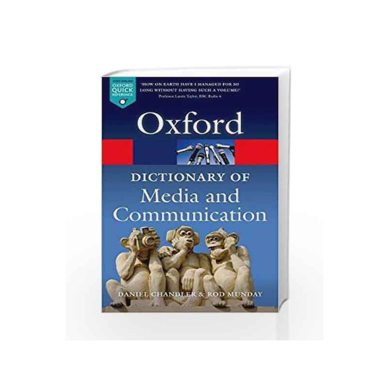 A Dictionary of Media and Communication (Oxford Quick Reference) by VED PRAKASH Book-9780199568758