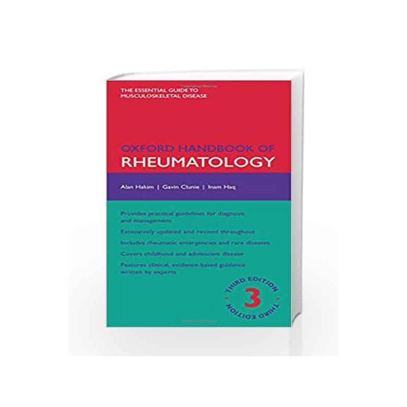Oxford Handbook of Rheumatology (Oxford Medical Handbooks) by G,K, Book-9780199587186