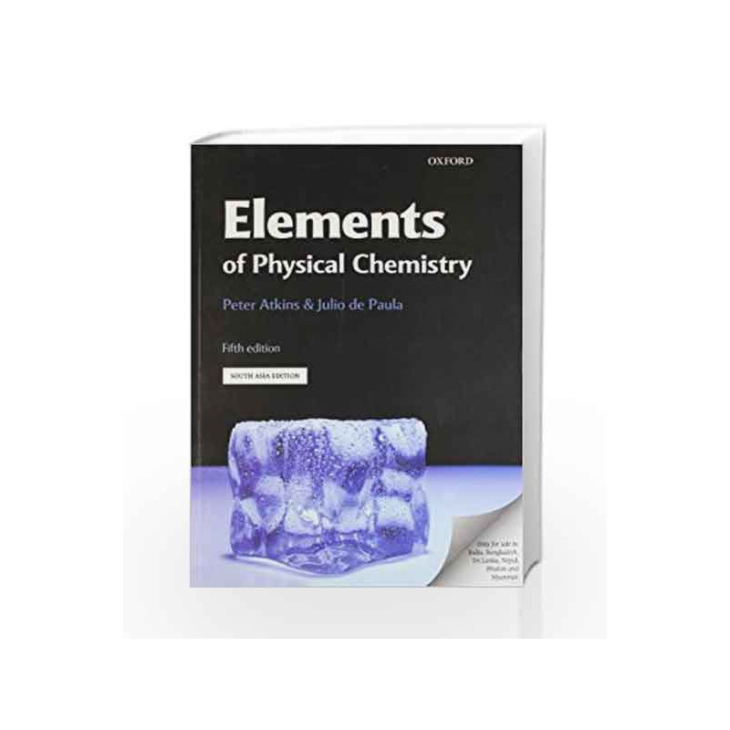 Elements of Physical Chemistry by Atkins Peter Book-9780199606672