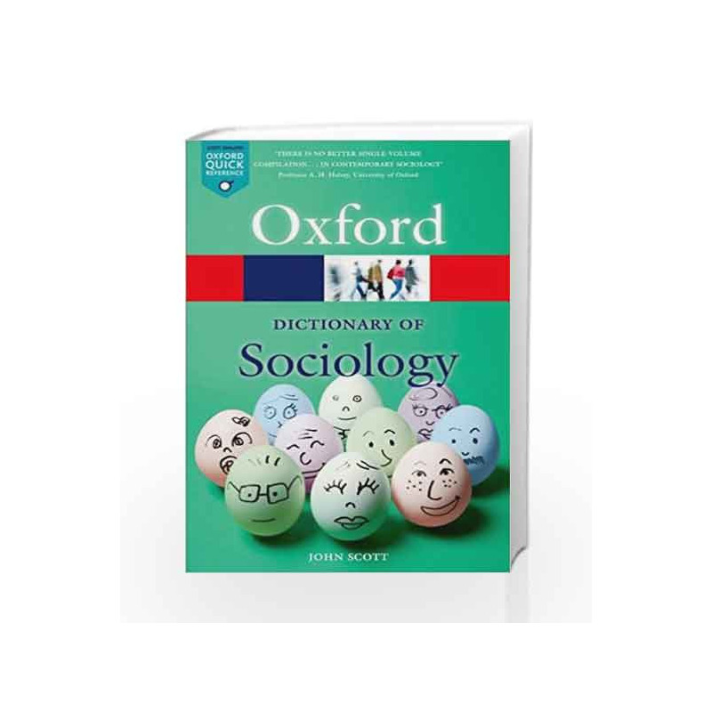 A Dictionary of Sociology (Oxford Quick Reference) by GK Book-9780199683581