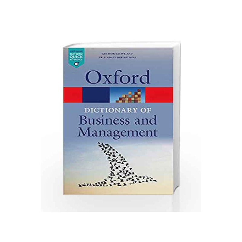 A Dictionary of Business and Management (Oxford Quick Reference) by 0 Book-9780199684984