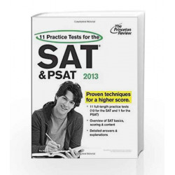 11 Practice Tests for the SAT and PSAT, 2013 Edition (College Test Preparation) by JACK MINGO Book-9780307944818