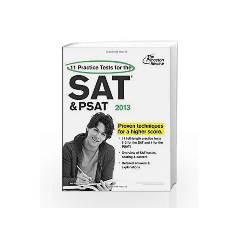 11 Practice Tests for the SAT and PSAT, 2013 Edition (College Test Preparation) by JACK MINGO Book-9780307944818