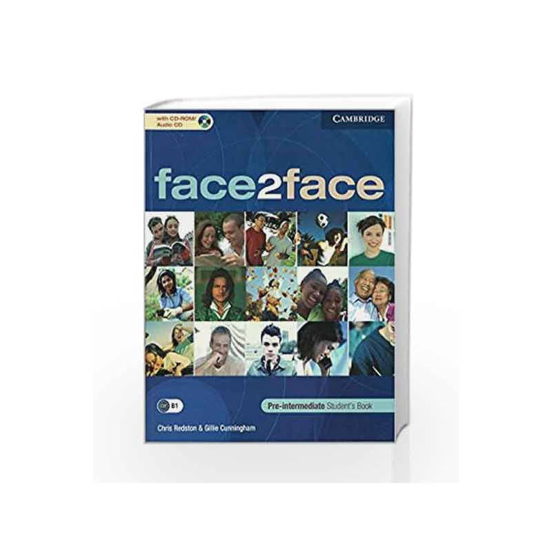 Face2Face Pre - Intermediate Students Book with CD-ROM/Audio CD by Redston Book-9780521175456