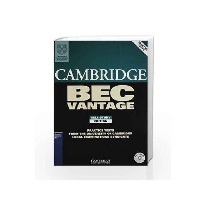 Cambridge BEC Vantage Self - Study Ed with 2 CDs Audio by UCLES Book-9780521673136