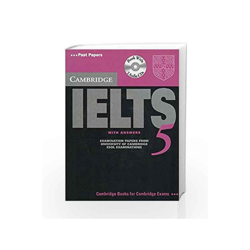 Camb English Ielts 5: with Answer Book with 2Acds (South Asian Ed) by Jakeman Book-9780521700511