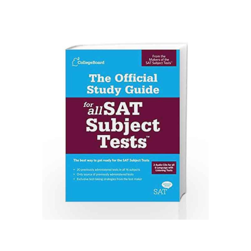 The Official Study Guide for All SAT Subject Tests (Real Sats) by The College Board Book-9780874477566
