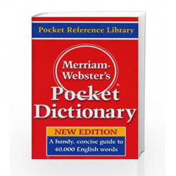 Merriam Webster\'s Pocket Dictionary by Merriam-Webster Book-9780877795308