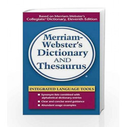 Merriam Webster\'s Dictionary and Thesaurus (Dictionary/Thesaurus) by Merriam-Webster Book-9780877798514