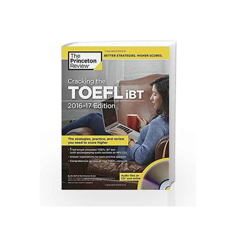 Cracking the TOEFL iBT (with Audio CD) (College Test Preparation) by Princeton Review Book-9781101882481